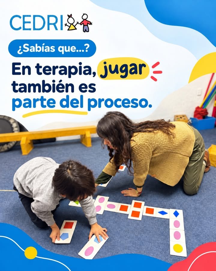 🎲 ¿Tu hijo sale de terapia y cuando le preguntas qué hizo responde: “jugué”? Puede…