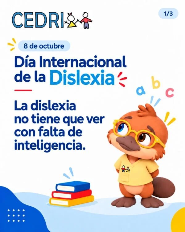 📚 Aprender diferente no significa aprender menos. En el Día Internacional de la Dislexia queremos…